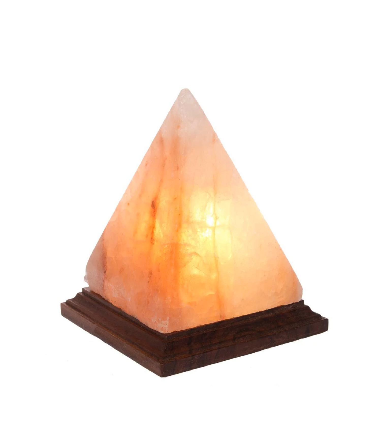 Salt Lamp Pyramid Shaped