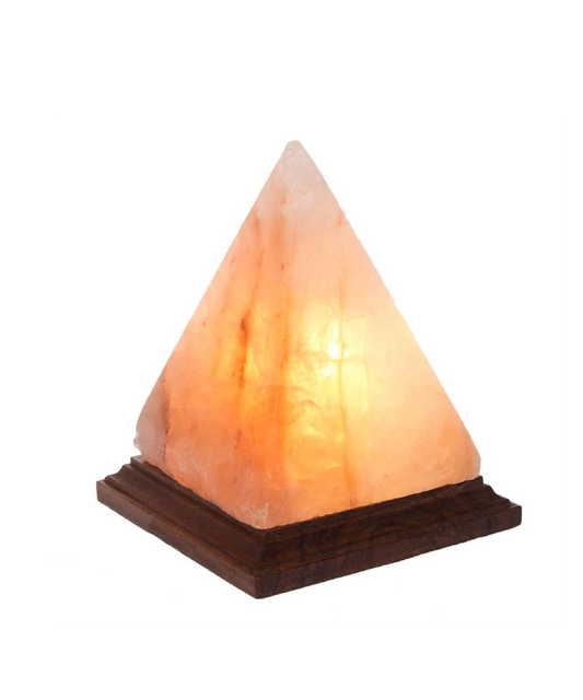 Salt Lamp Pyramid Shaped